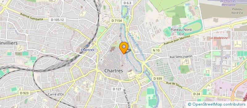 localisation de l'entreprise SCI LES LILAS à CHARTRES