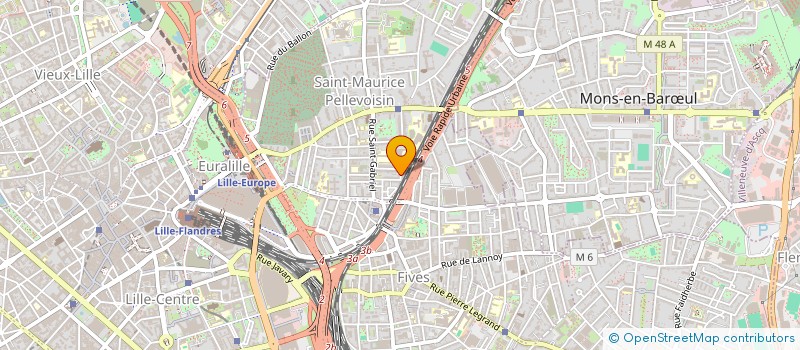 localisation de l'entreprise SCI LES LILAS à LILLE