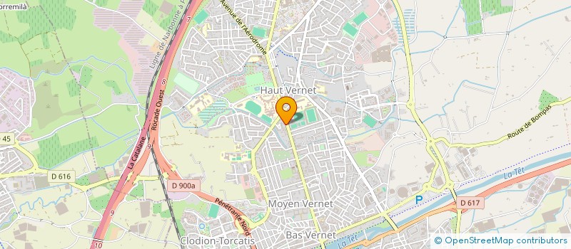 localisation de l'entreprise SCI LES LILAS à PERPIGNAN