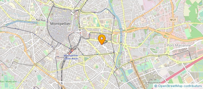 localisation de l'entreprise SCI LES LILAS à MONTPELLIER