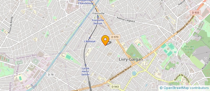 localisation de l'entreprise SCI LES LILAS à LIVRY-GARGAN