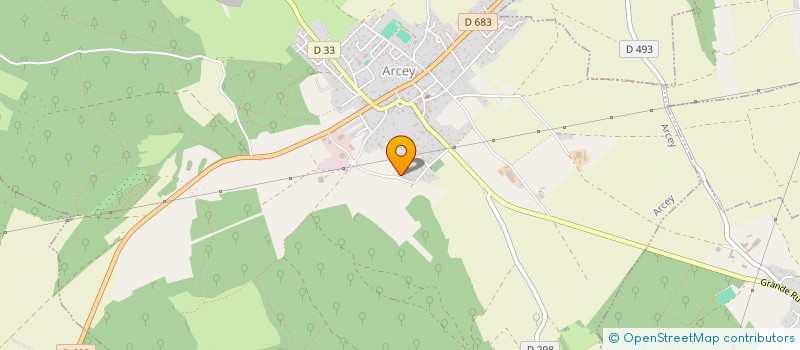 localisation de l'entreprise SCI LES LILAS  ARCEY