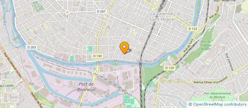 localisation de l'entreprise SCI LES LILAS à SAINT-MAUR-DES-FOSSES