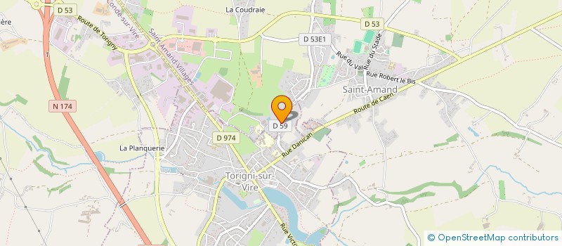 localisation de l'entreprise SCI LES LILAS  TORIGNY-LES-VILLES