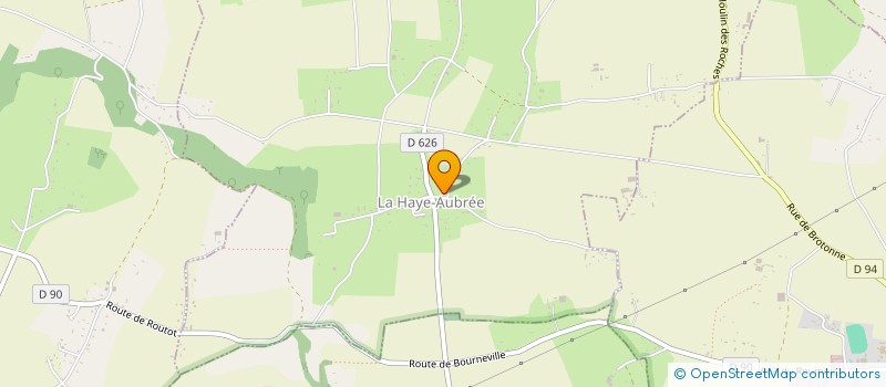 localisation de l'entreprise SCI LES LILAS  LA HAYE-AUBREE