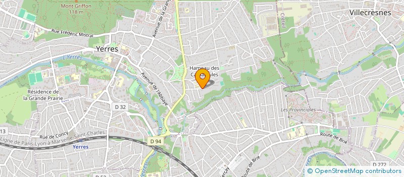 localisation de l'entreprise SCI LES LILAS  YERRES