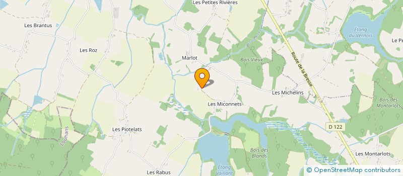 localisation de l'entreprise SCI LES LILAS  COMMENAILLES