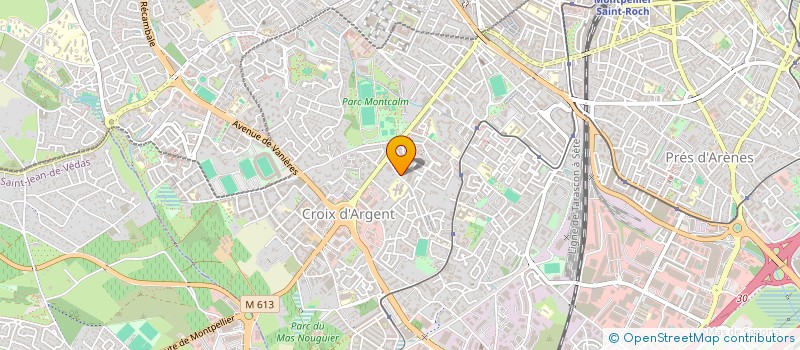 localisation de l'entreprise SCI LES LILAS à MONTPELLIER