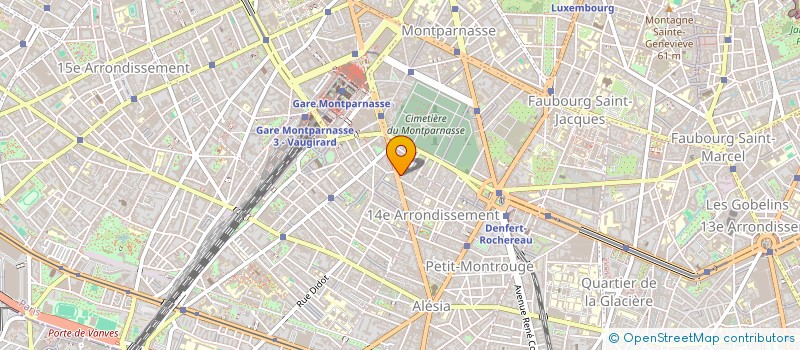 localisation de l'entreprise SCI LES LILAS CENTRE à PARIS