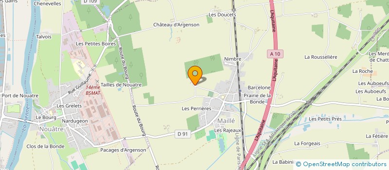 localisation de l'entreprise SCI LES LIONCEAUX à MAILLE