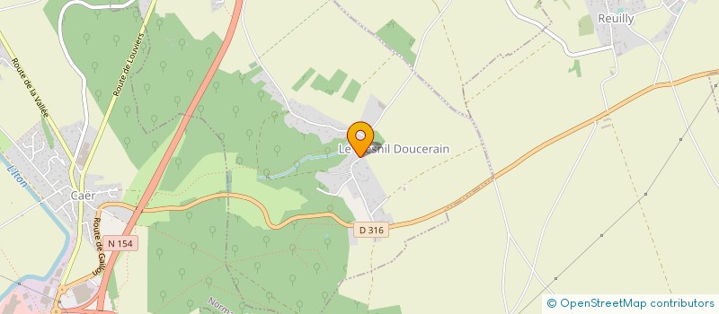 localisation de l'entreprise SCI LES LIONQUETS  LE BOULAY-MORIN