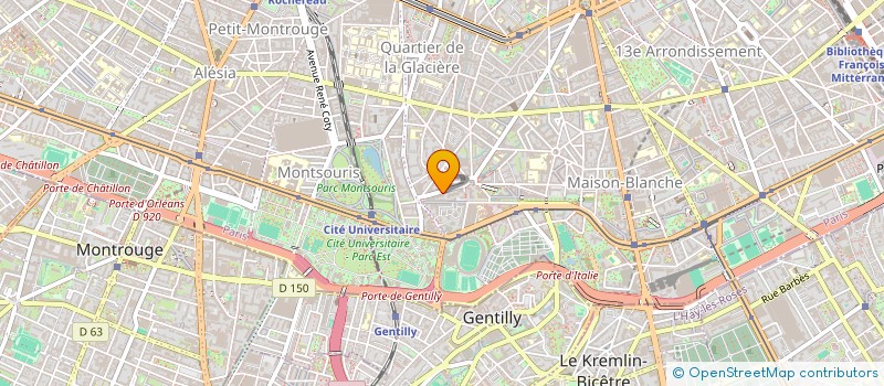 localisation de l'entreprise SCI LES LIONS  PARIS