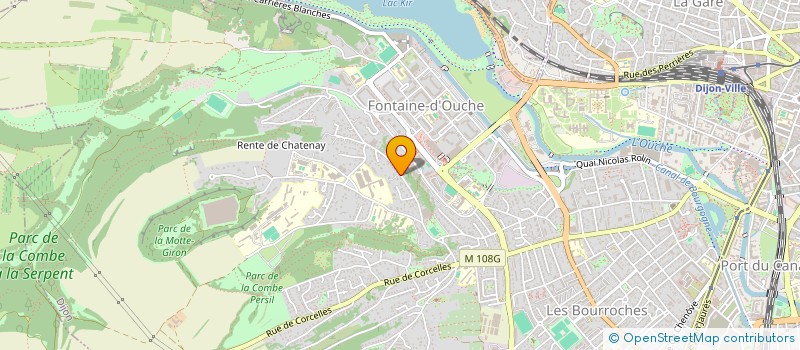 localisation de l'entreprise SCI LES LIONS DE GARDE ENHARDIS à DIJON