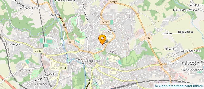 localisation de l'entreprise SCI LES LISERONS  PABU