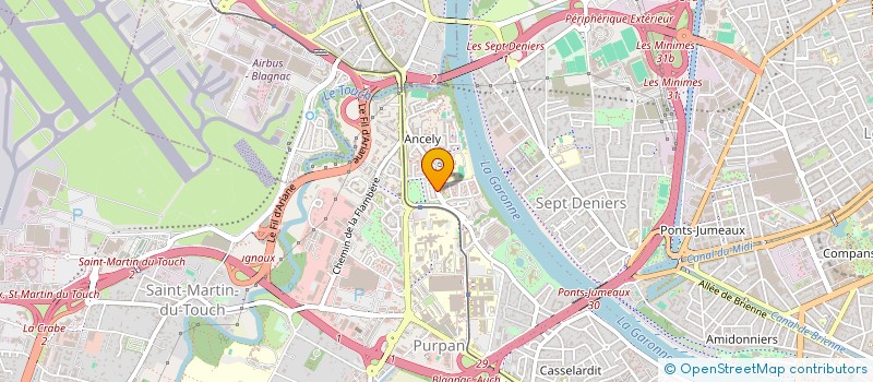 localisation de l'entreprise SCI LES LISES à TOULOUSE