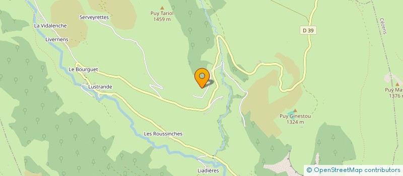 localisation de l'entreprise SCI LES LITS CLOTS à BREZONS