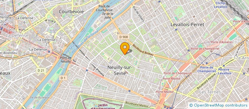 localisation de l'entreprise SCI LES LOCHERES à NEUILLY-SUR-SEINE