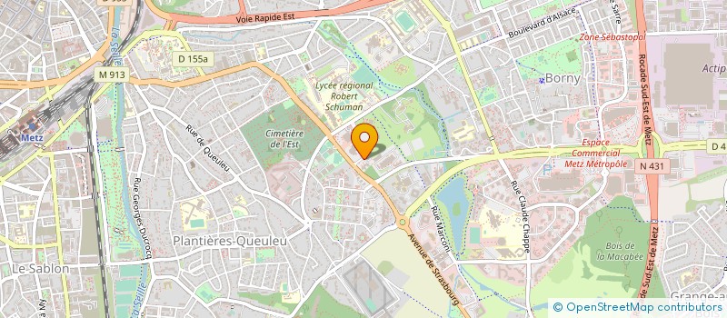 localisation de l'entreprise SCI LES LOGES à SAINT-JULIEN-LES-METZ