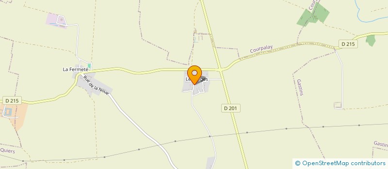 localisation de l'entreprise SCI LES LOGES  QUIERS