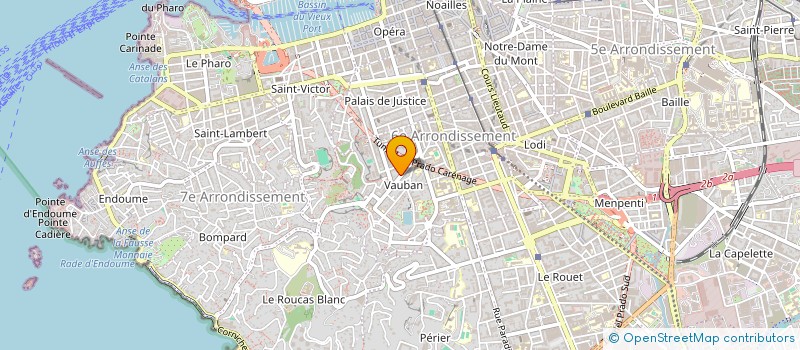 localisation de l'entreprise SCI LES LOGES CORDERIE à MARSEILLE