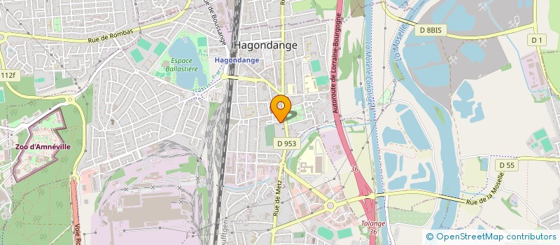 localisation de l'entreprise SCI LES LOGGIAS DE ZOLA à HAGONDANGE