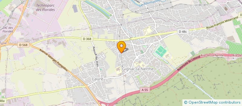 localisation de l'entreprise SCI LES LOGIS DE PROVENCE  GIGNAC-LA-NERTHE