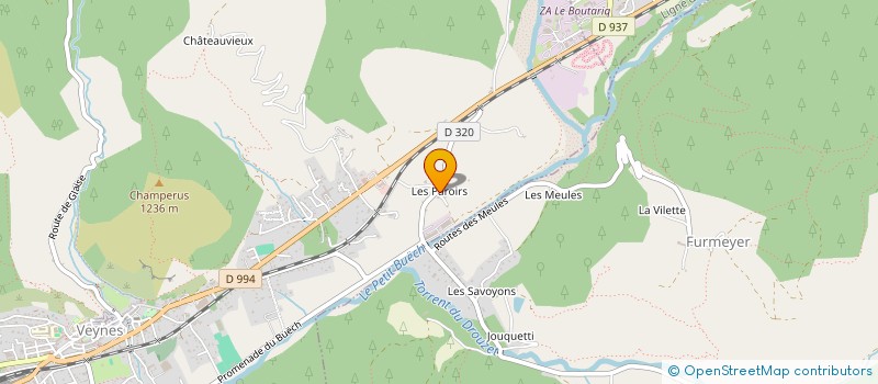 localisation de l'entreprise SCI LES LOGIS DU BEAUCHENE  VEYNES