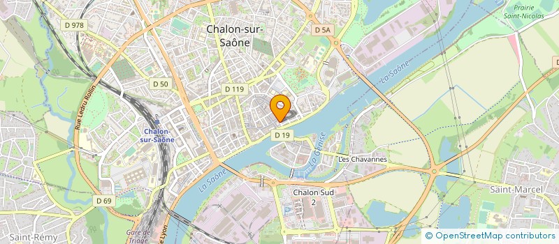 localisation de l'entreprise SCI LES LOMBARDS à CHALON-SUR-SAONE
