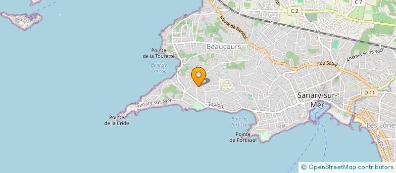 localisation de l'entreprise SCI LES LONES à SANARY-SUR-MER