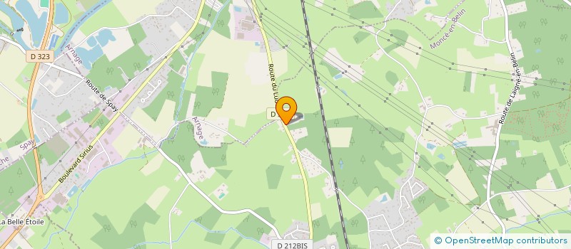 localisation de l'entreprise SCI LES LONGS RIAGES  MONCE-EN-BELIN