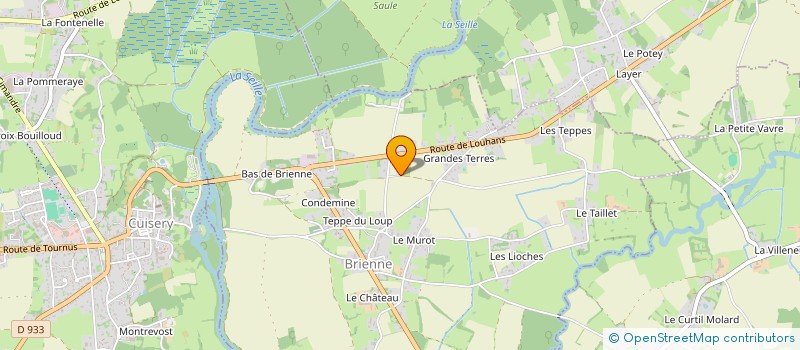 localisation de l'entreprise SCI LES LONGUES RAIES  BRIENNE