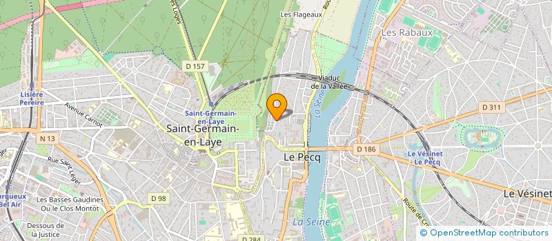 localisation de l'entreprise SCI LES LOOLOOS  LE PECQ