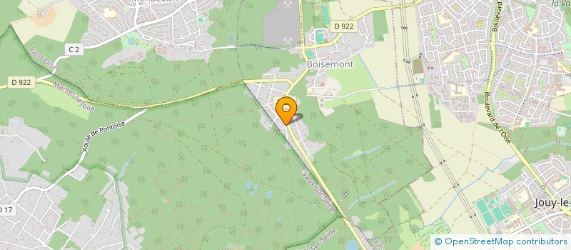 localisation de l'entreprise SCI LES LORETTES  BOISEMONT