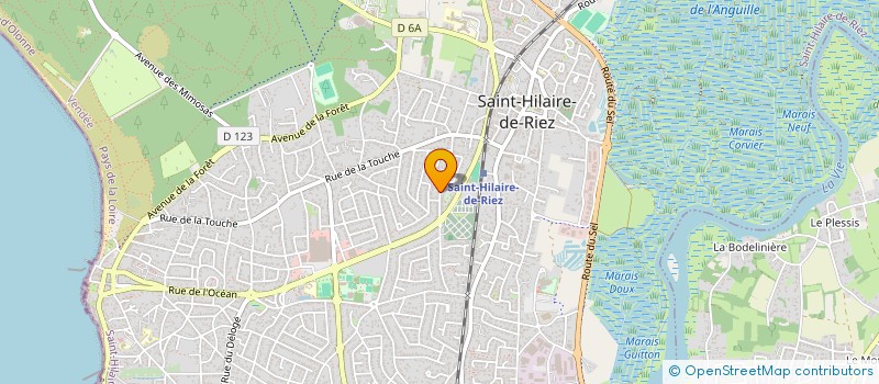 localisation de l'entreprise SCI LES LORIOTS à SAINT-HILAIRE-DE-RIEZ