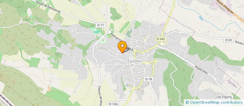 localisation de l'entreprise SCI LES LOTINS PROVENCE 2 à EGUILLES
