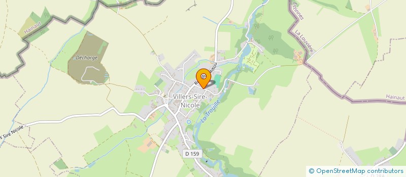 localisation de l'entreprise SCI LES LOTS DE VELZEK  VILLERS-SIRE-NICOLE