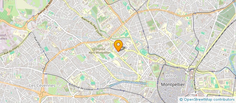 localisation de l'entreprise SCI LES LOUBADES à MONTPELLIER