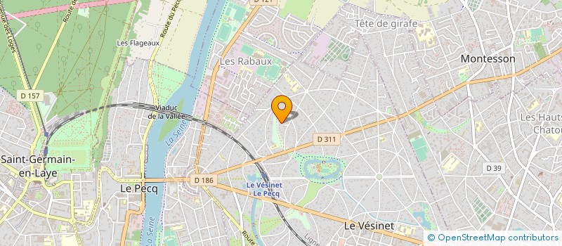 localisation de l'entreprise SCI LES LOUBINES  PARIS