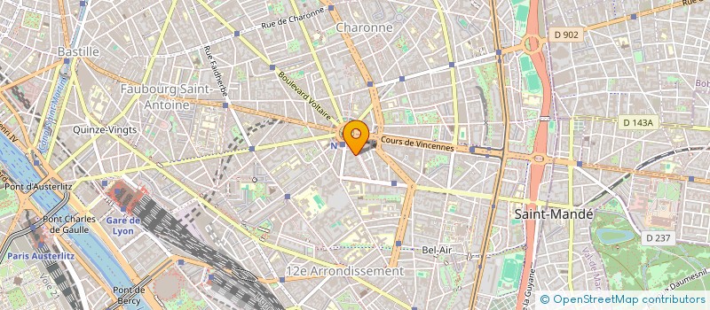 localisation de l'entreprise SCI LES LOUBRIS  PARIS