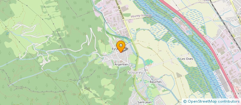 localisation de l'entreprise SCI LES LOUPS à NOYAREY