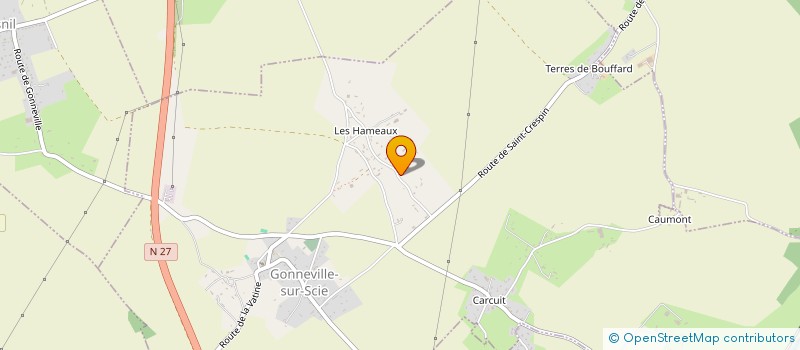 localisation de l'entreprise SCI LES LOUPS  SAINT-VALERY-EN-CAUX