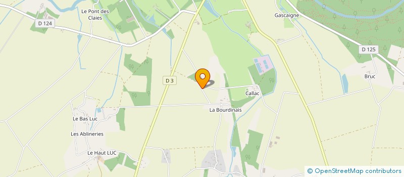 localisation de l'entreprise SCI LES LOUPS  GUEMENE-PENFAO