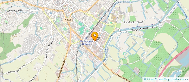 localisation de l'entreprise SCI LES LOUSTIQUES à MANOSQUE