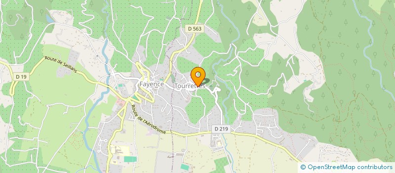 localisation de l'entreprise SCI LES LUCIOLES  CALLIAN