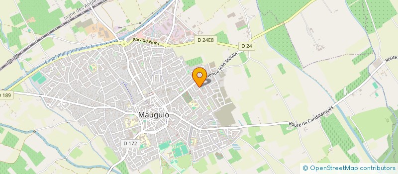 localisation de l'entreprise SCI LES LUCQUES  MAUGUIO