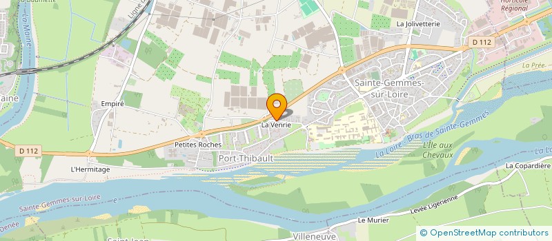 localisation de l'entreprise SCI LES LUKS  SAINTE-GEMMES-SUR-LOIRE