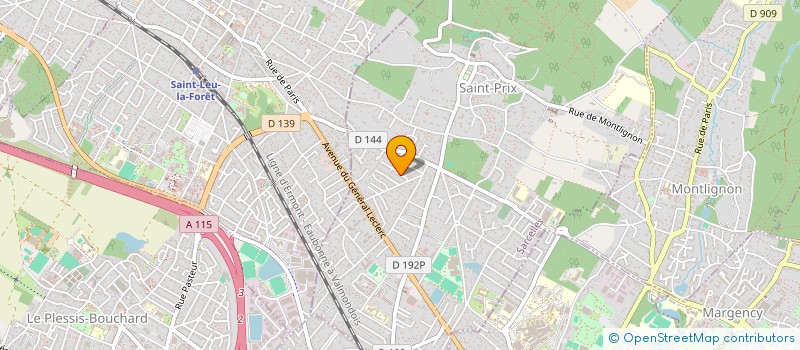 localisation de l'entreprise SCI LES LUMIERES à SAINT-PRIX