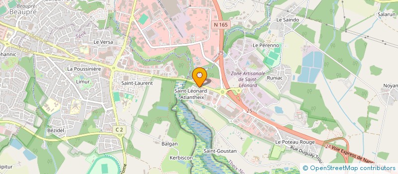 localisation de l'entreprise SCI LES LUMIERES DU GOLFE  THEIX-NOYALO