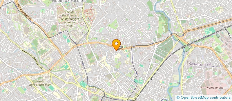 localisation de l'entreprise SCI LES LUTINS à MONTPELLIER