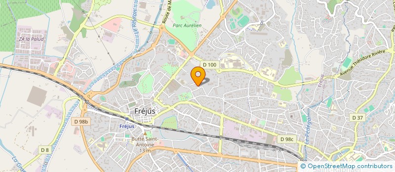 localisation de l'entreprise SCI LES LUTINS à FREJUS